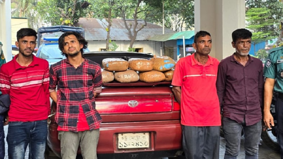 চট্টগ্রাম, গাঁজা,প্রাইভেটকার, জব্দ