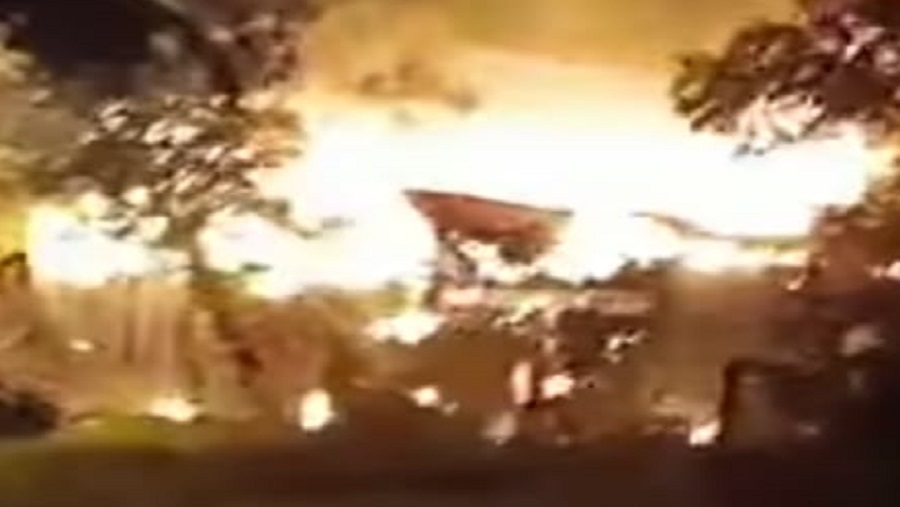 বাঁশখালী, উত্তর জলদী, আগুন, বসতঘর