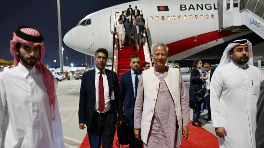 কাতার,প্রধান উপদেষ্টা, ইউনূস