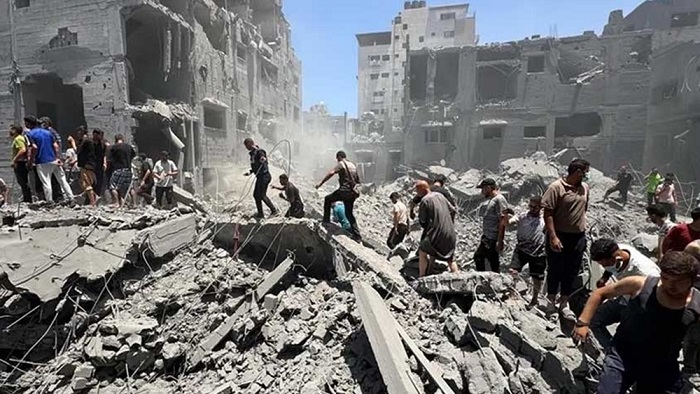 গাজা, ইসরায়েলি, হামলা, ফিলিস্তিনি