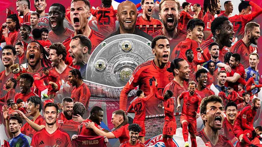 ফ্রেইবুর্ক, লেভারকুজেন, ড্র, চ্যাম্পিয়ন, বায়ার্ন