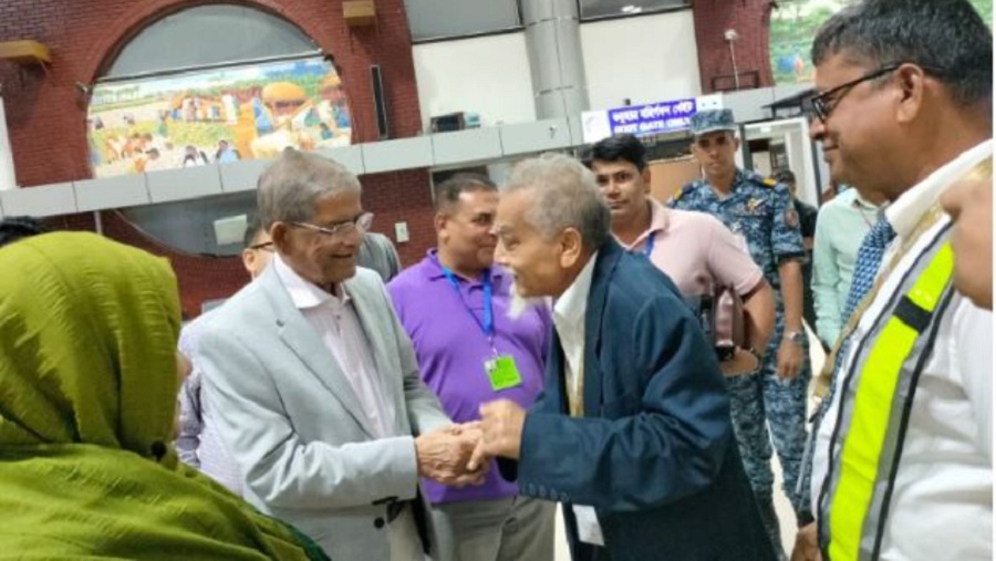 ফ্লাইট, ব্যাংকক,মির্জা ফখরুল