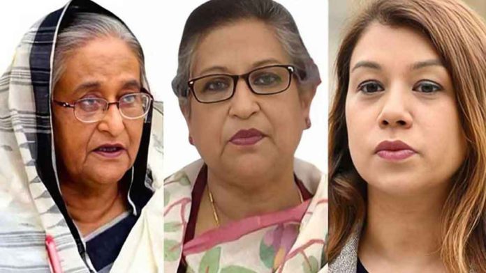 প্লট,হাসিনা,রেহানা, কারাদণ্ড, টিউলিপ