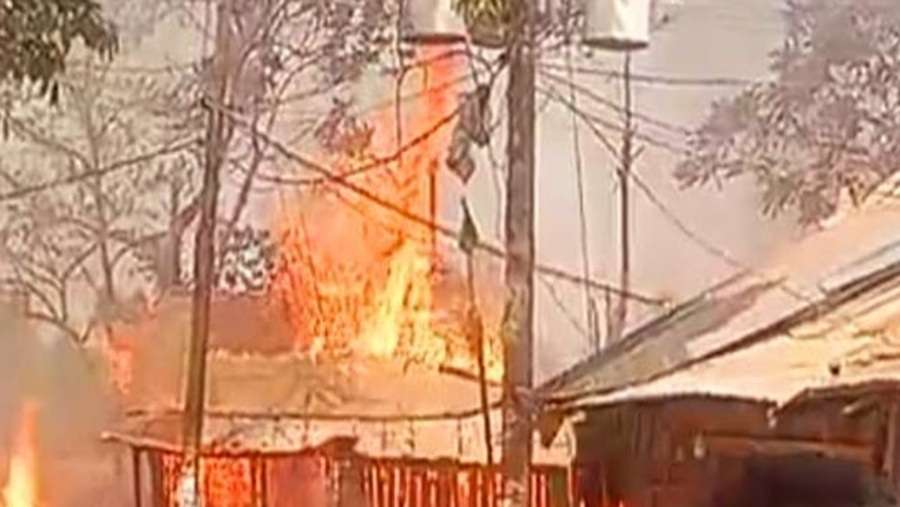 ফটিকছড়ি আগুন