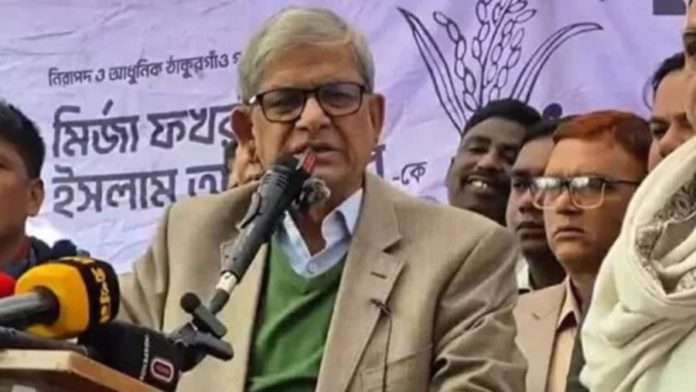 মির্জা ফখরুল